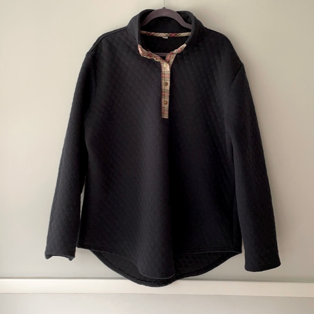 Navy Pull Over Sweater